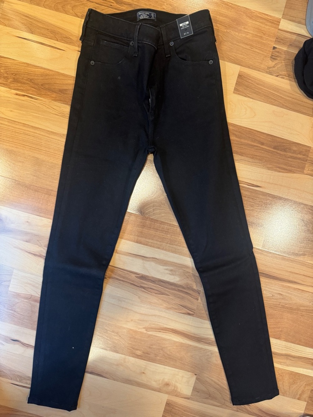 Abercrombie & Fitch Women's Black Simone Skinny Jeans